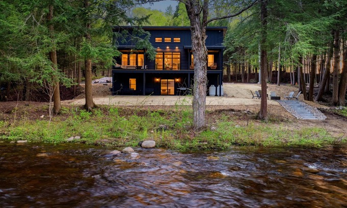 Boonville House | Riverside Lodge, a Modern Adirondack Getaway