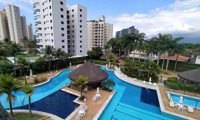 Riviera de Sao Lourenco House | RIVIERA DE SAO LOURENÇO, CONDO ACQUA A 0,5 MIN DA PRAIA - estilo resort! Lindo apto com ar condicionado e wifi