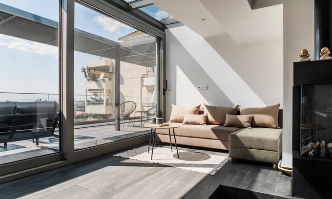 Vouliagmeni Apartment | Riviera Luxury Penthouse by the Beach