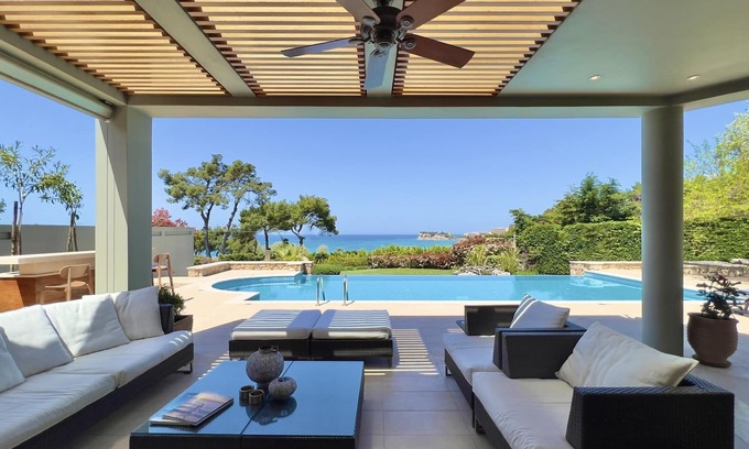 Sane Villa | Riviera Luxury Villa on the waterfront with large pool by JJ Hospitality-