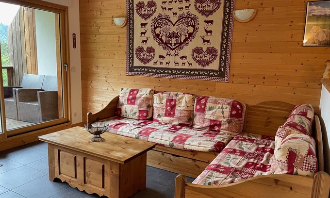 Laveissiere Apartment | Rocher du Cerf, skis aux pieds, 3 ch,2 sdb