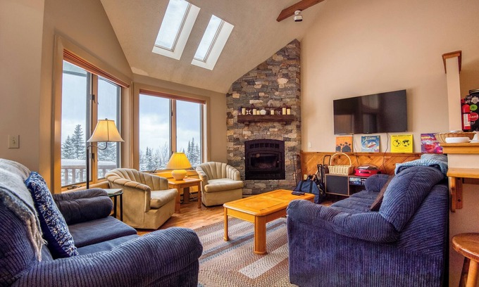 Rangeley Condo | Rock Pond Condo 59 - Ski in Ski out Rock Pond Condo at Saddleback