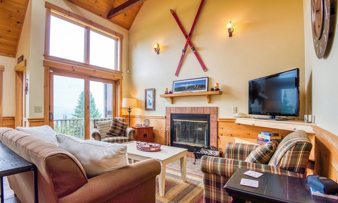 Rangeley Condo | Rock Pond Condo 81 - Ski in Ski out adorable condo at Saddleback