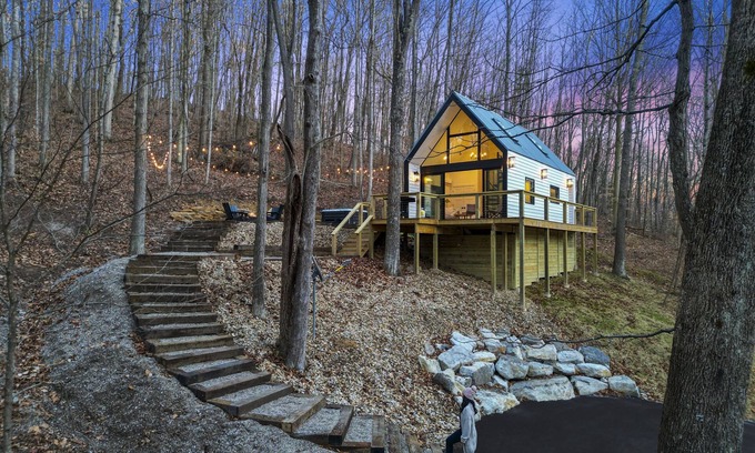 Rockbridge Cabin | Rocky Hollow | Modern Cabin