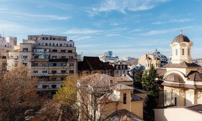 Bucharest City-Centre Apartment | Romanian Athenaeum 1BR Apartment with Amazing View