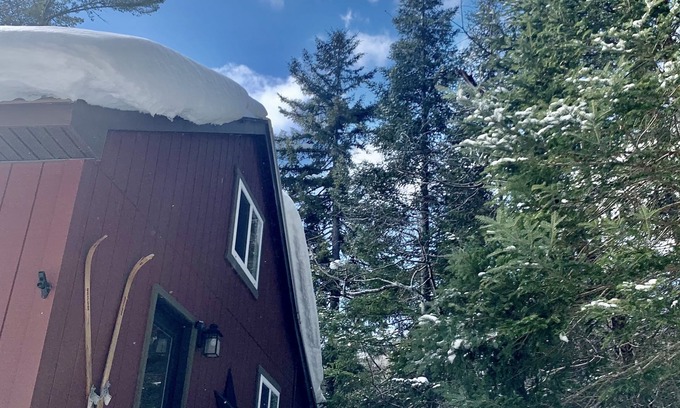 Blue Mountain Lake Cabin | Romantic Cabin Nestled In The Woods In Blue Mountain Lake.