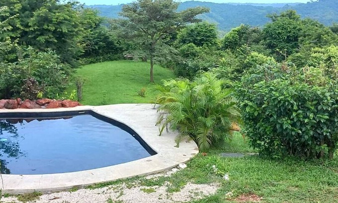 Ostional Cottage | Romantic ocean view cottage with pool - private and secluded