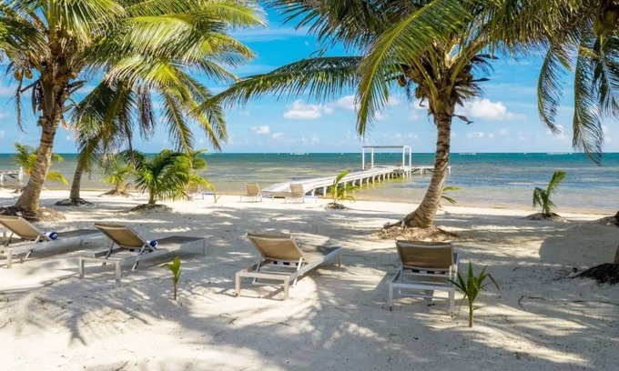 San Pedro Villa | Romantic Oceanfront Villa Azul with Private Staff by ALOM Estates