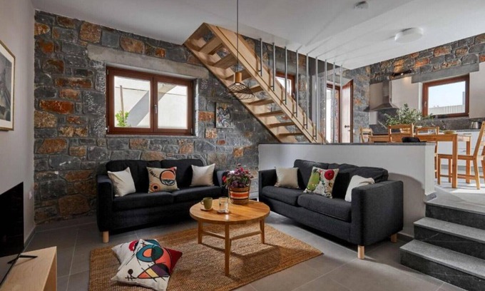 Myrtos Villa | Romantische Villa mit Privatsphäre, Grosse Terrasse mit Aussicht