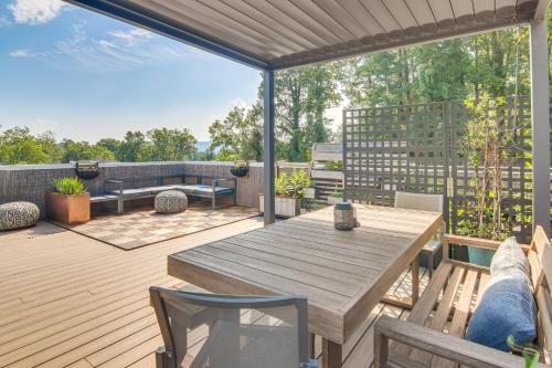 Brevard House | Rooftop Deck, Sweeping Views Chic Home in Brevard
