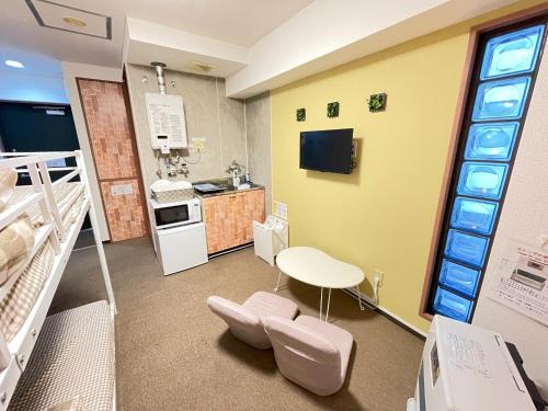 Higashi Apartment | Room 303 Aruter Hotel Sapporo 10-minute walk from Sapporo Station Retro Japandi Room - Vacation STAY 18864