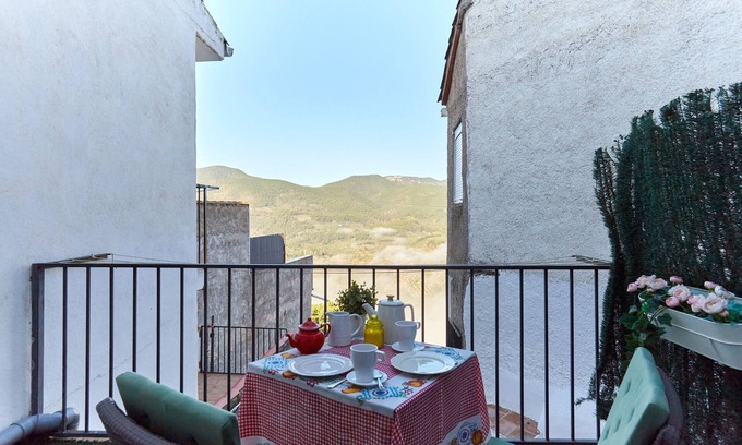 Hornos Apartment | Room 'La Huerta' with Mountain View and Private Terrace