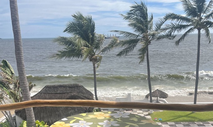 Manzanillo Apartment | Room on the beach with private bathroom in a two bedroom two bathroom condo.