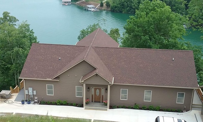 La Follette House | Room to relax. Lakefront property. Amazing views!