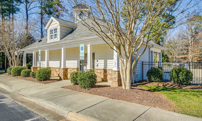 Morrisville House | Roomy Morrisville Townhome w/Community Pool!