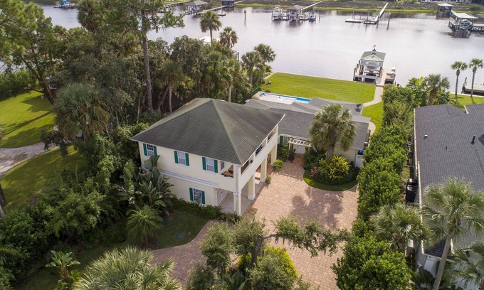 Ponte Vedra Beach House | Roscoe Grande | Pets, Canal Front, Boat Dock, Pool