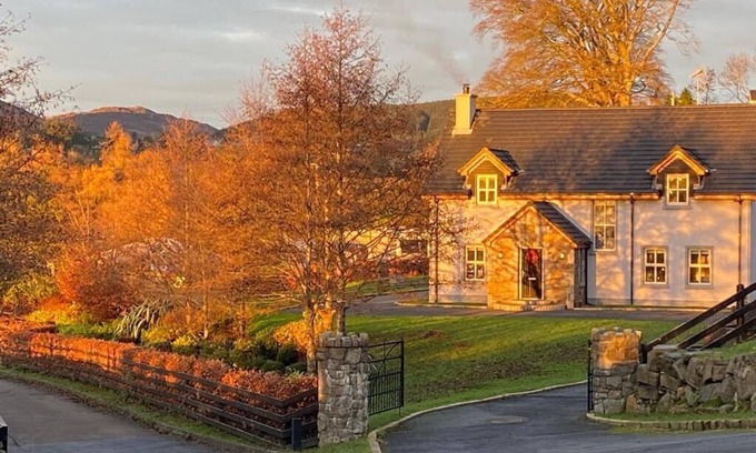 Newry House | Rostrevor Valley House -Mountainside Hot Tub View
