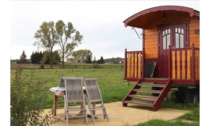 Chomelix House | Roulottes "Ferme des Chanaux" for 10 people
