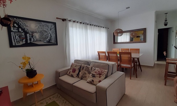 Jardim Ana Maria Apartment | Route 618- Golden Sun in Guarujá