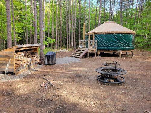 Brownfield Other | Rufus III Yurt on the river