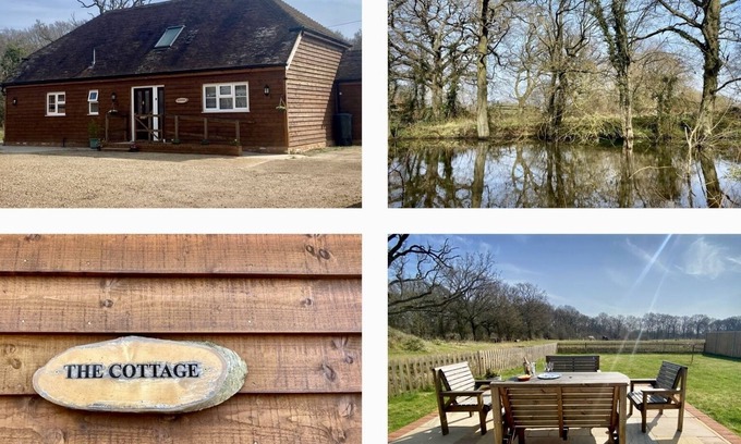 Abbess Roding Cottage | Rural Farm Cottage, fishing & dog walks in Kent countryside.