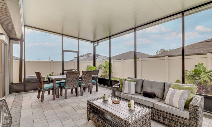Ruskin House | Ruskin Vacation Rental w/Screened-In Porch!
