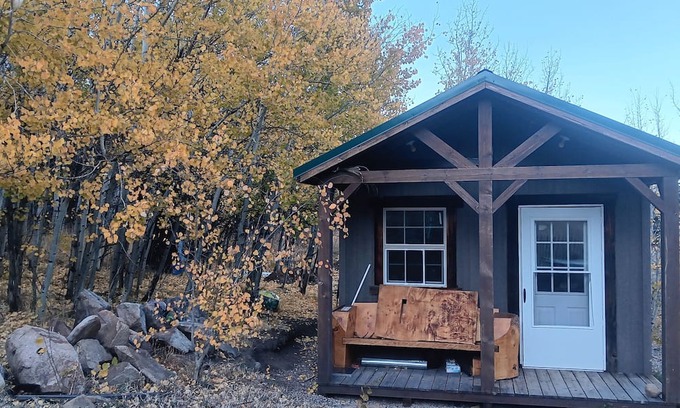 Marysville Cabin | Rustic, secluded one room cabin in historic Marysville, Mt. 5 min. to ski area.