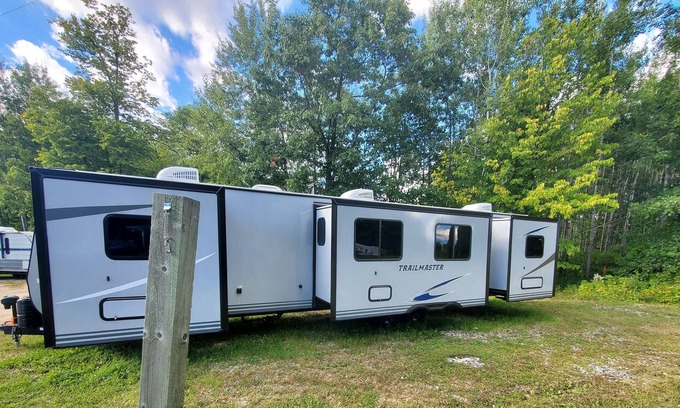 Federal Dam RV Rental | RV campsite on private Lot north end of Leech Lake