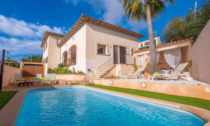 Sant Joan Villa | SA TEULERA (SANT JOAN) - Nice house with private swimming pool and free Wifi