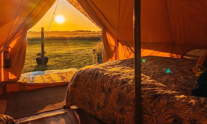 Helston RV Rental | ‘Safari Belle’ @ Trenoon Meadow Glamping (adults only)