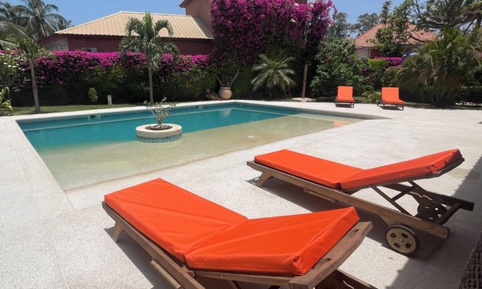 Ngaparou House | Safari Village Villa de 3 Chambres Avec Piscine