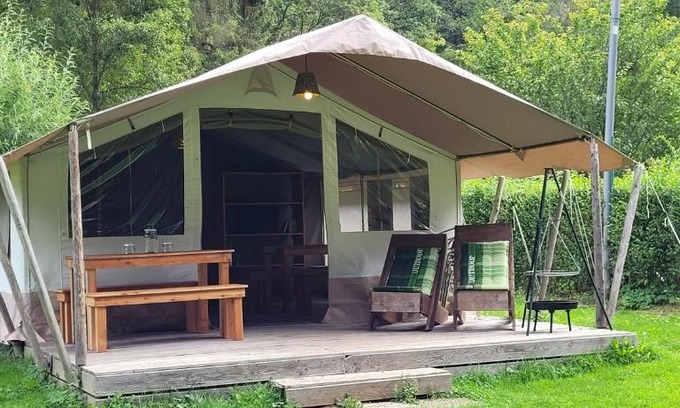 Schweppenhausen Apartment | Safarizelt Camping Aumühle