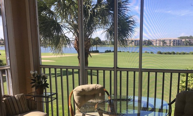 Heritage Palms Condo | Safe, Golf, Bright, Wi-Fi, Swim, Socialize, close to everything!
