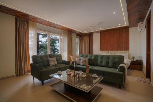 The Mall Road Villa | SaffronStays Library Enclave President Suite - 1-BHK Luxury Apt with Valley View, Mall Road Mussoorie
