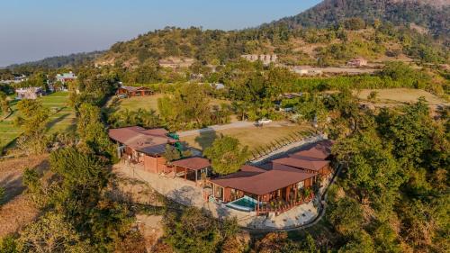 Dehradun Villa | SaffronStays Timber Aqua Quest