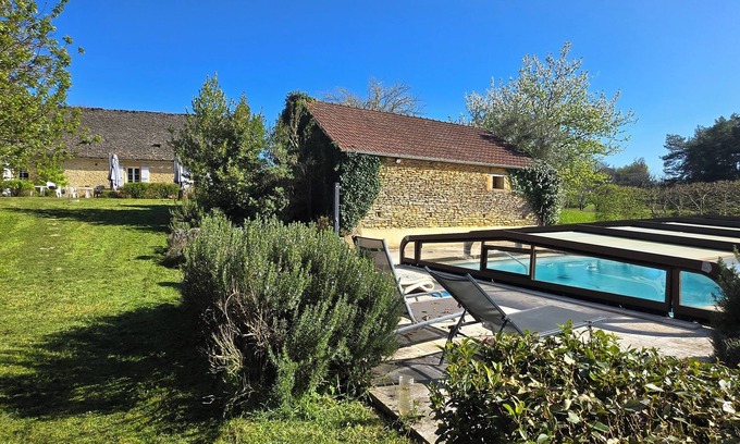 Saint-Genies Villa | Saint Genies Magnifique Propriété Piscine 12x6m; Proche Sarlat