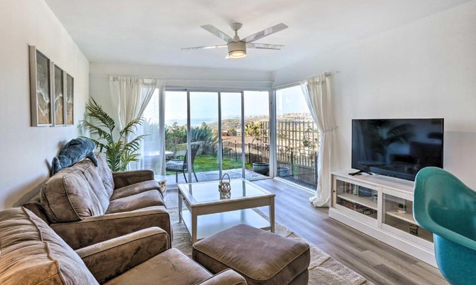 San Clemente Apartment | San Clemente Condo with Gorgeous Views Near Beach!