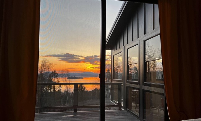 Rangeley House | Sanctuary Ridge North - Gorgeous modern home, tucked into the woods, with spectacular views