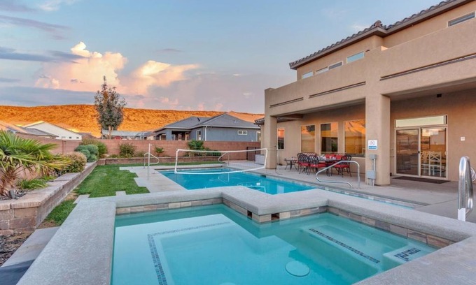 Hurricane House | Sand Hollow 3370 Private Pool, Hot Tub, Ping Pong, and near Sand Hollow Reservoir