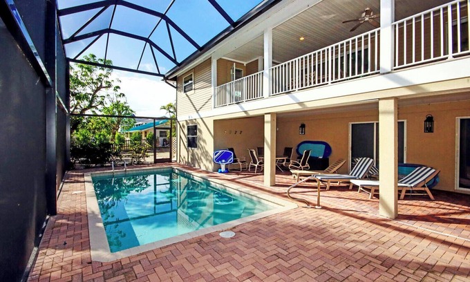 Sanibel House | Sanibel Surfsound Home - Heated pool and easy walk to the beach