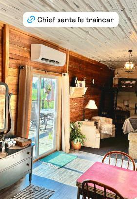 Hutchinson House | Santa Fe Traincars Private and Luxurious in the Country