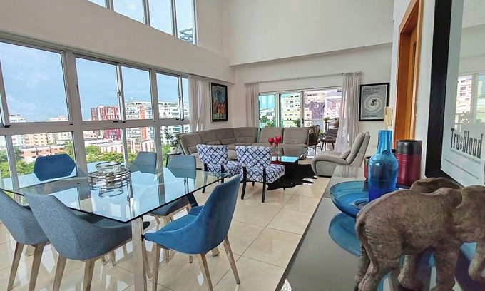 Evaristo Morales Apartment | Santo Domingo Bachelor Party 4BR Luxury City Center PH