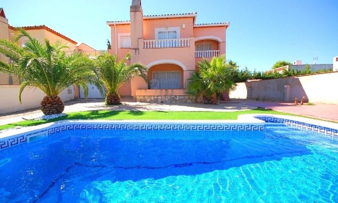 Les Tres Cales Villa | SAONA VILLAS (CP OSC): villa for 8 people, private pool, air conditioning