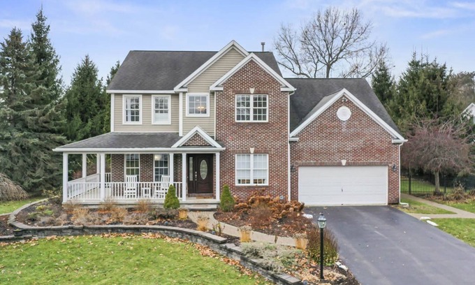 Saratoga Springs House | Saratoga racecourse, Belmont & August rental. Pool and water access. Sleeps 13