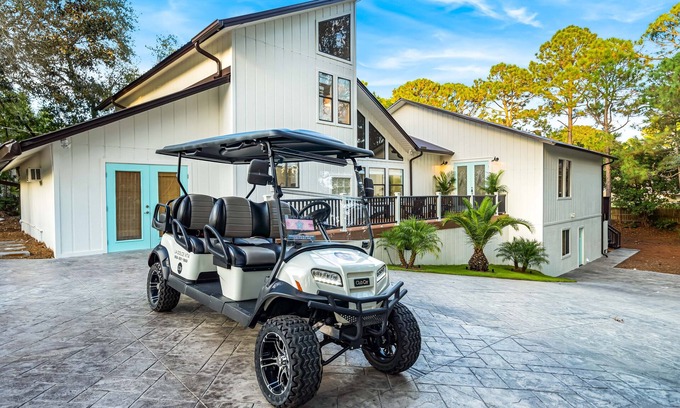 Gulf Pines House | Save Oct-Dec*HeatedPool*GolfCart*Bikes*
