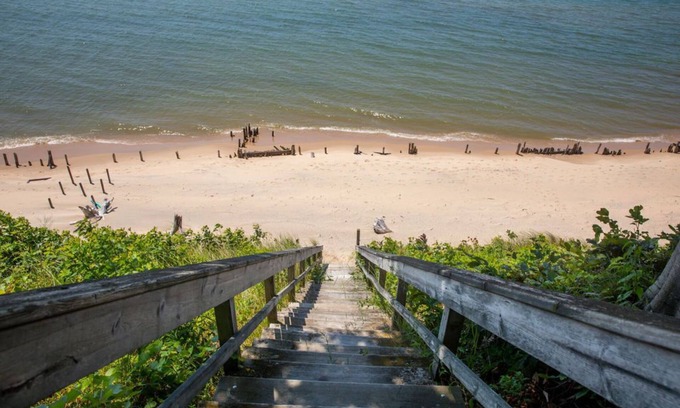 Muskegon Cottage | Scenic Drive Resort - Cabin #2