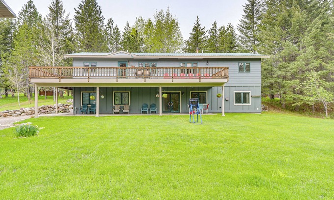 West Glacier House | Scenic Forest Lodge Outside Glacier National Park!