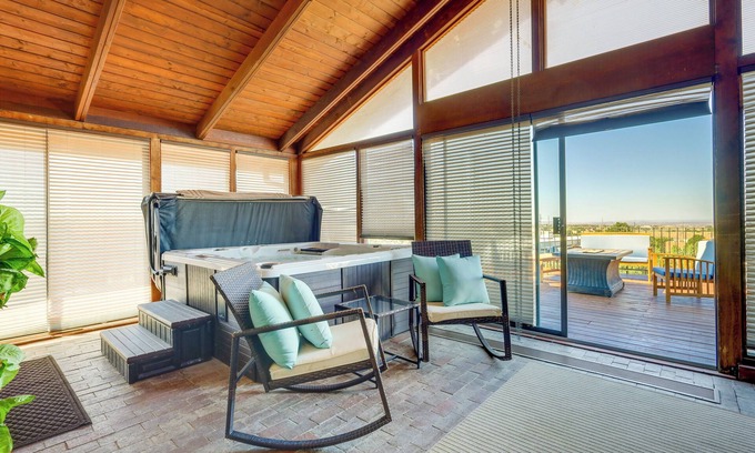 Santa Fe House | Scenic Santa Fe Vacation Rental w/Views + Hot Tub