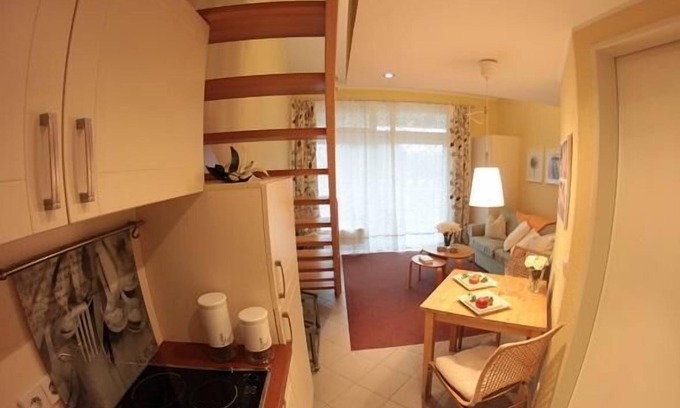 Mirow Apartment | Schneeeule 202 - Gemütliches Apartment Über 2 Ebenen im Aparthotel Mirow