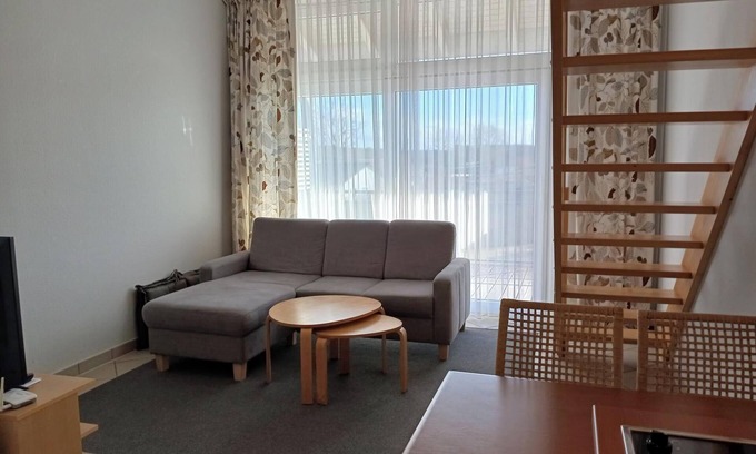 Mirow Apartment | Schneeeule 206 - Gemütliches Apartment Über 2 Ebenen im Aparthotel Mirow